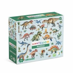 Puzzle montessori dinosaurus 200 pcs 300631 ( 104/300631 )