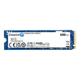Kingston SSD 500GB NV3 PCIe M.2 2280 NVMe SNV3S, 500G
