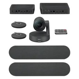 Logitech Rally Plus Ultra-HD Crna Web kamera za konferencijske razgovore