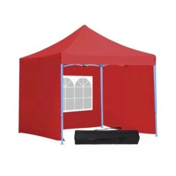 Paviljon sa Mehanizmom 3x3m Crveni Tri Stranice ( 2050 )