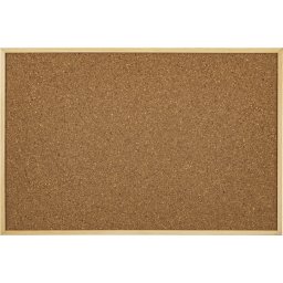 Tabla od prirodne plute sa drvenim ramom 60x90