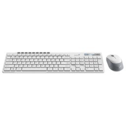 Genius SlimStar 8230 Wireless USB YU bela tastatura+ miš
