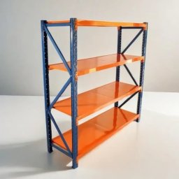 SuperHome 200x200x60cm 4x200kg Potpuno Metalna Montažna Polica ( 1655 )