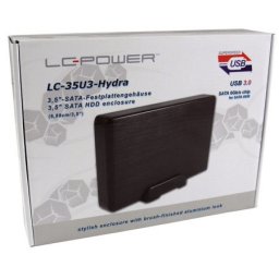 Lc power 3.5" lc-35u3-hydra sata usb3.0 hdd rack( 17123 )