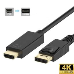 Kettz DP2H-K3M/4K30 Displayport na HDMI kabl 3m Kabl