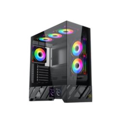 Xigmatek Alphard Pro Gaming/E-ATX/ATX/M-ATX/Mini-ITX/ARGB/bez napajanja/crna Kucište ( 25181 )