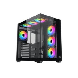 Xigmatek Aqua V Air Gaming/ATX/Micro ATX/Mini ITX/ARGB/bez napajanja/crna Kucište ( 25182 )
