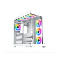 Xigmatek Aqua V Air Arctic Gaming/ATX/Micro ATX/Mini ITX/ARGB/bez napajanja/bela Kucište ( 25183 )