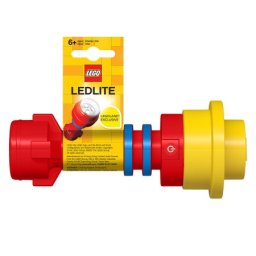 Lego Iconic baterijska lampa: crveno-žuta ( LGL-FL4A )