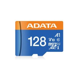 ADATA Premier microSDXC 128GB - Class 10 UHS-I - sa adapterom - AUSDX128GUICL10A1-RA1