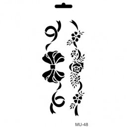 Stencil mix media MU48 series 10*25