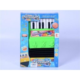 Igračka mala harmonika za decu - zelena 22x18x8 ( 173988 )