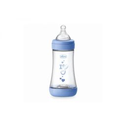 Chicco p5 plastična flašica,240ml,silikon,deč. ( A075868 )