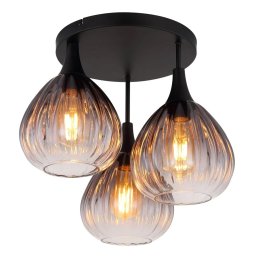 LUSTER 3XE27 OLSEN GLOBO