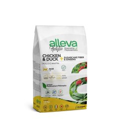 Alleva Holistic Cat Adult Chicken & Duck + Sugarcane Fiber & Ginseng - 10 kg