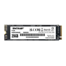 Patriot SSD M.2 NVMe 256GB P320 2200MBs, 1200MBs P320P256GM28