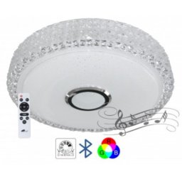 Mitea M205440-BT/WRGB 2x24W 390mm LED SMD plafonjera sa zvucnikom 5W, bluetooth, Android/iOS APP iLink