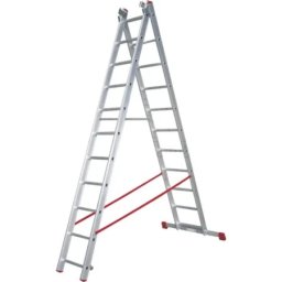 MaxMaster Dvodelne Merdevine 2x10 - 4,8m 2010 ( 93 )