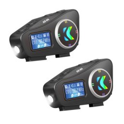 Bluetooth headset za kacigu (slusalica) karler bass kr-m4 combo crna ( BL225 )