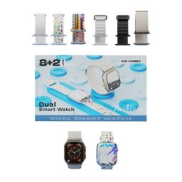 Karler bass k10-combo set (2 x smart watch, 8 narukvica ) beli ( IT1208 )