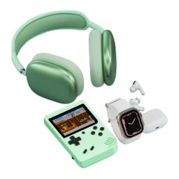 Karler bass k13-combo set (smart watch, konzola, tws / airpods max bluetooth slusalice ) zelena ( IT1207 )