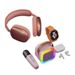 Karler bass k16-combo set (smart watch, zvucnik, slusalice bluetooth) pink ( IT1210 )