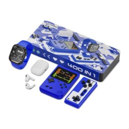 Karler bass k35-combo set (smart watch, konzola sa kontrolorom, slusalice airpods pro 2) plava ( IT1216 )