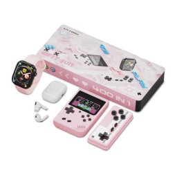 Karler bass k35-combo set (smart watch, konzola sa kontrolorom, slusalice airpods pro 2) roze ( IT1215 )