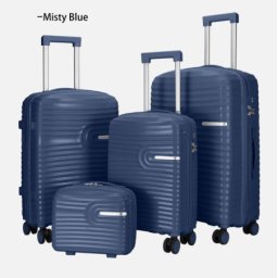 Prolinetech set putničkih kofera 4/1 plt/ks-mblu misty blue ( PLT/KS-MBLU )
