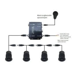 Kettz ps-kt317ahd Parking senzori 1224v pištavac ip67 ( 01-792 )