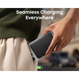 ANKER MagSafe Nano Power Bank 5000mAh, 20W, bežična eksterna baterija CRNI