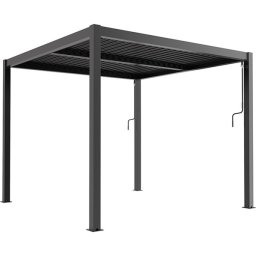 Pergola aluminijumska 3 × 4 m Green Bay