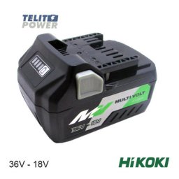 TelitPower Hikoki Li-Ion 36V-2.5Ah / 18V - 5.0Ah BSL36A18 multi volt baterija ( P-2094 )