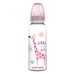 Canpol babies flasica (250ml) - africa 59/200 pink ( 59/200_pin )