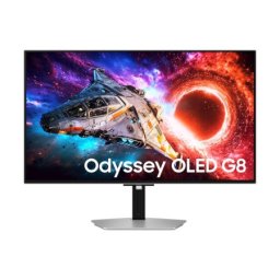 Samsung ls32hg800suxen 32"/OLED/3840x2160/240hz/0.03MS/hdmix2,dp,usb-c/g-sync/pivot/srebrna Monitor ( LS32HG800SUXEN )
