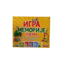 Igra memorije azbuka Beoplast