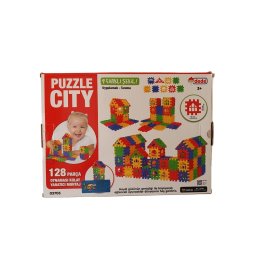 Puzzle kocke city 128pcs Dede
