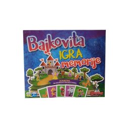 Društvena igra bajkovita igra memorije Beoplast