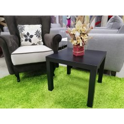 Klub sto 55x55x45 Crni