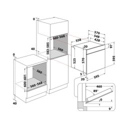 WHIRLPOOL OMK58HU1X ugradna rerna