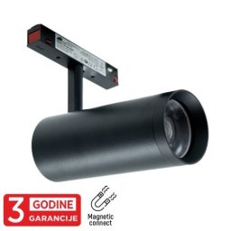 Magnetni sinski spot LED reflektor 20W (Boja svetlosti: 3000K)