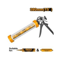 Ingco hcg0115 alu pištolj za silikon 380mm industrial ( HCG0115 )