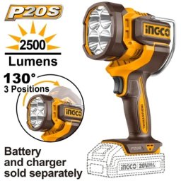 Ingco cwli20885 aku radna lampa solo 2500lm super ( CWLI20885 )