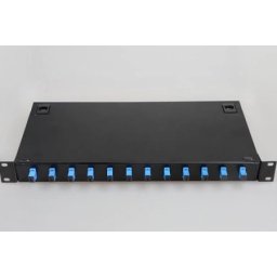 Optički patch panel sa 12 konektora SC/UPC sa kliznim mehanizmom 1U ( EXE271 )