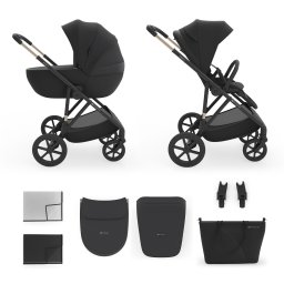 KINDERKRAFT KOLICA 2U1 PRIME 3 BLACK