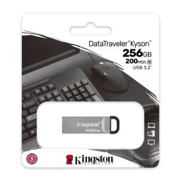 USB Flash Drive 256GB KINGSTON DTKN/256GB, USB 3.2, read up to 200MB/s