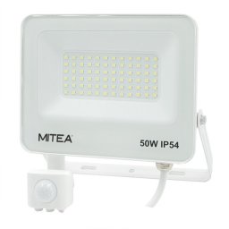 Beli LED reflektor sa senzorom 50W za veći prilaz