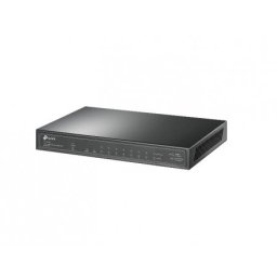 TP-Link 10-Port Gigabit POE+ switch, 8 Gigabit PoE+ Ports, 1Gigabit RJ45 port 1 Gigabit SFP Slots ( TL-SG1210P )