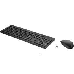 HP Tastatura+miš 230 bežični set, 18H24AA, crna