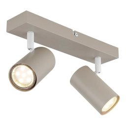 SPOT LAMPA 2XGU10 ROBBY CAPPUCINO 57911 2SA GLOBO